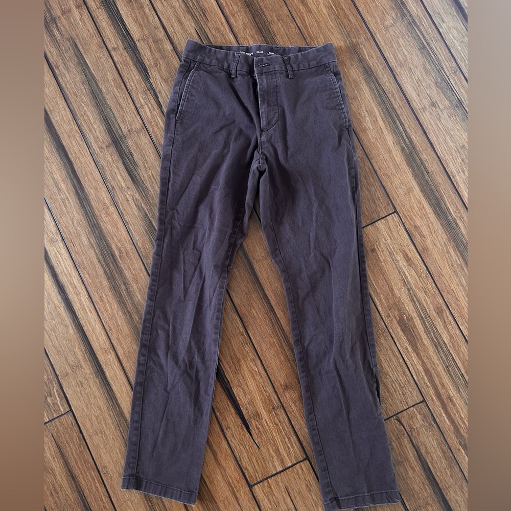Old Navy Men's Dark Brown Chinos